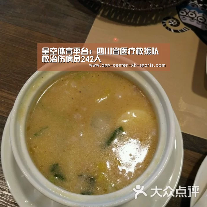 星空体育平台：四川省医疗救援队救治伤病员242人