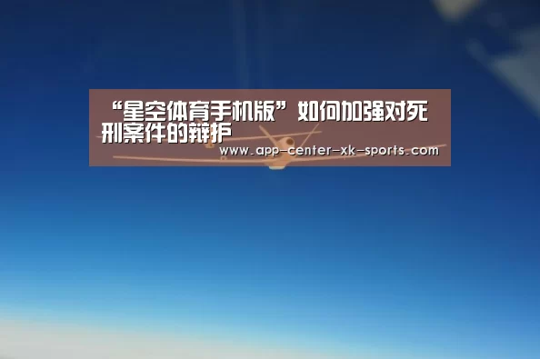 “星空体育手机版”如何加强对死刑案件的辩护